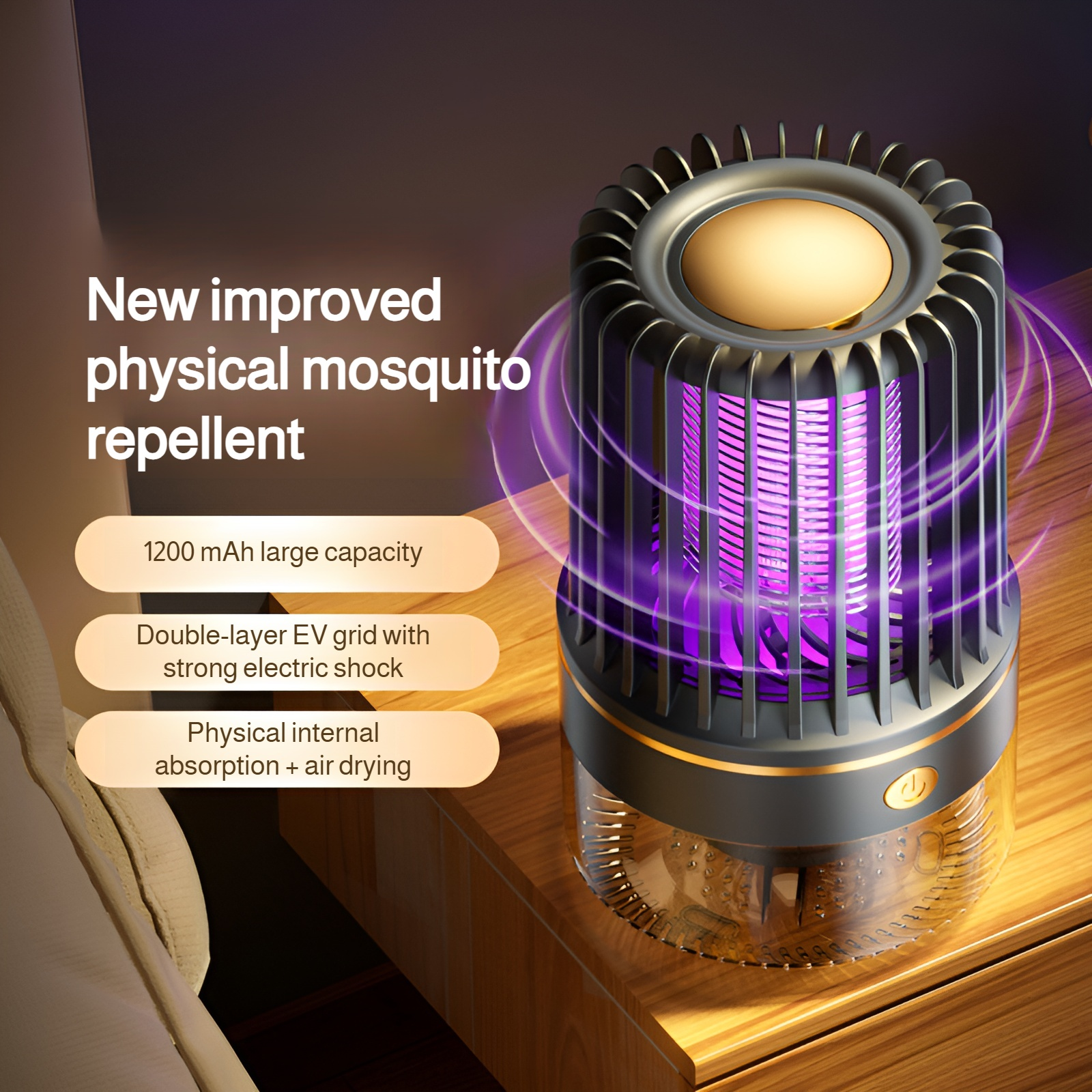 Electric Inhalation Mosquito Killer Lamp