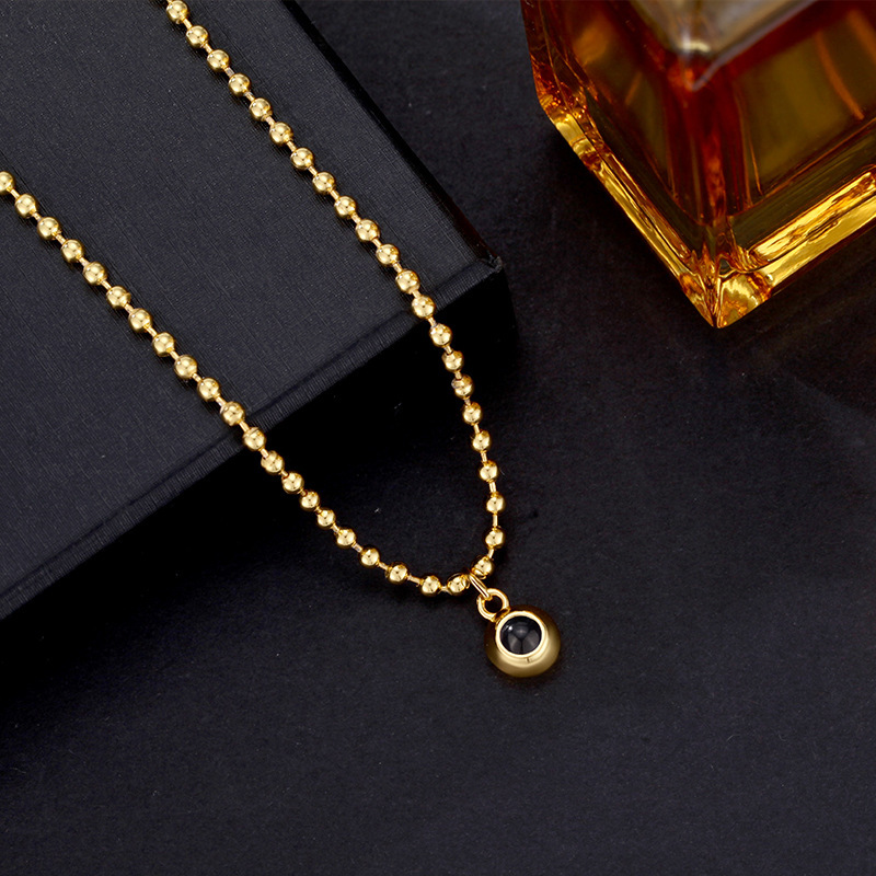 Colar Personalizado Com Foto De Bola E Projeção De Joias, Presente De Aniversário Para Ela - CustWitPT