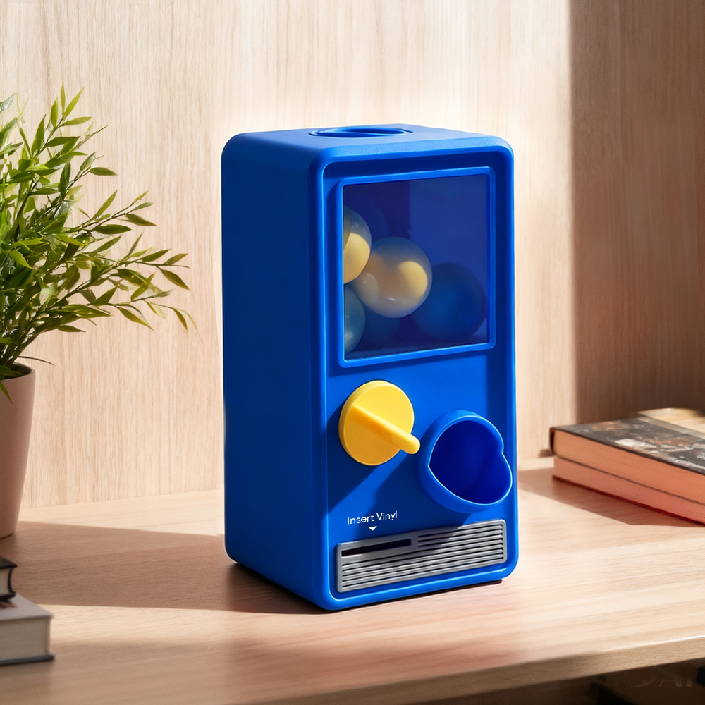 Máquina De Gachapon Com Música E Foto Personalizadas, Mini Caixa De Discos De Música Personalizada, Presentes Retrô Para Ela