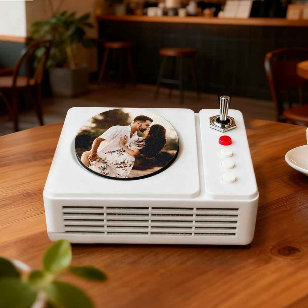 Decoração Personalizada Com Foto Nfc, Toca-discos Retrô Personalizado, Presente Romântico Para Entes Queridos