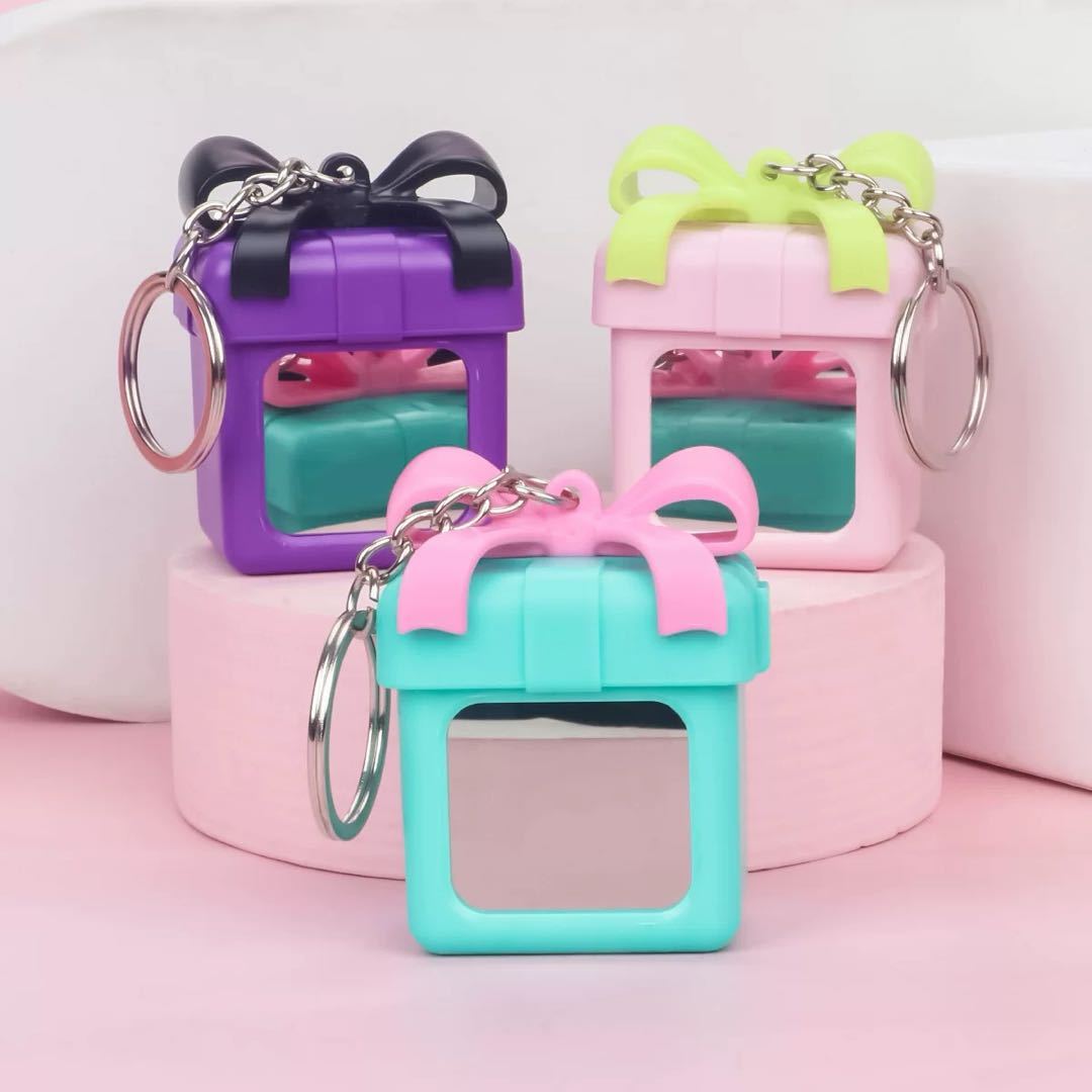 Chaveiro Com Foto Personalizada E Espelho, Chaveiro Com Foto Oculta Personalizada, Presente De Natal Perfeito Para Família Ou Casal