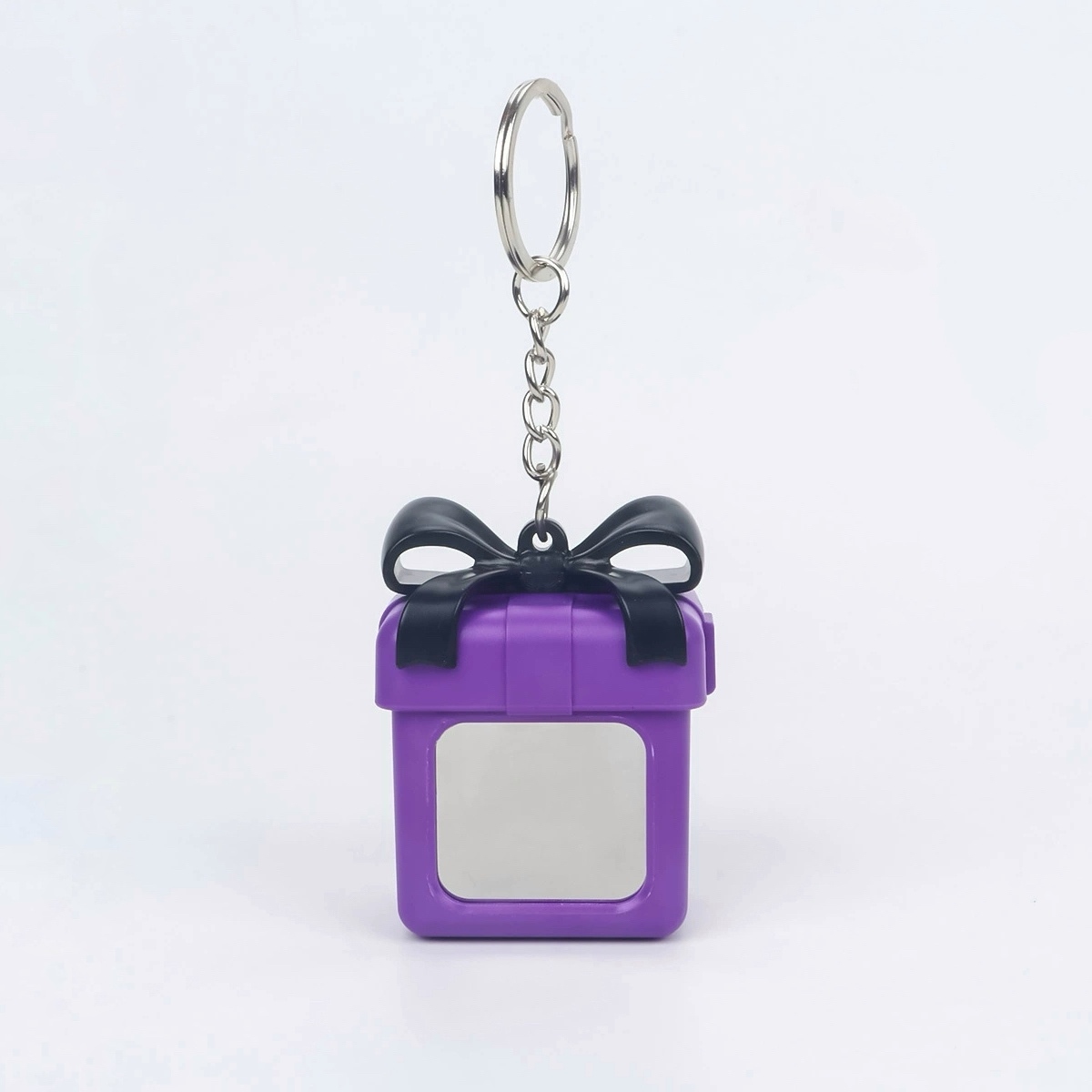 Chaveiro Com Foto Personalizada E Espelho, Chaveiro Com Foto Oculta Personalizada, Presente De Natal Perfeito Para Família Ou Casal