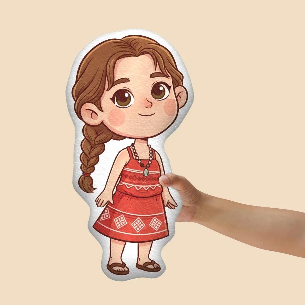 Almofada Chibi Cartoon Personalizada com Foto