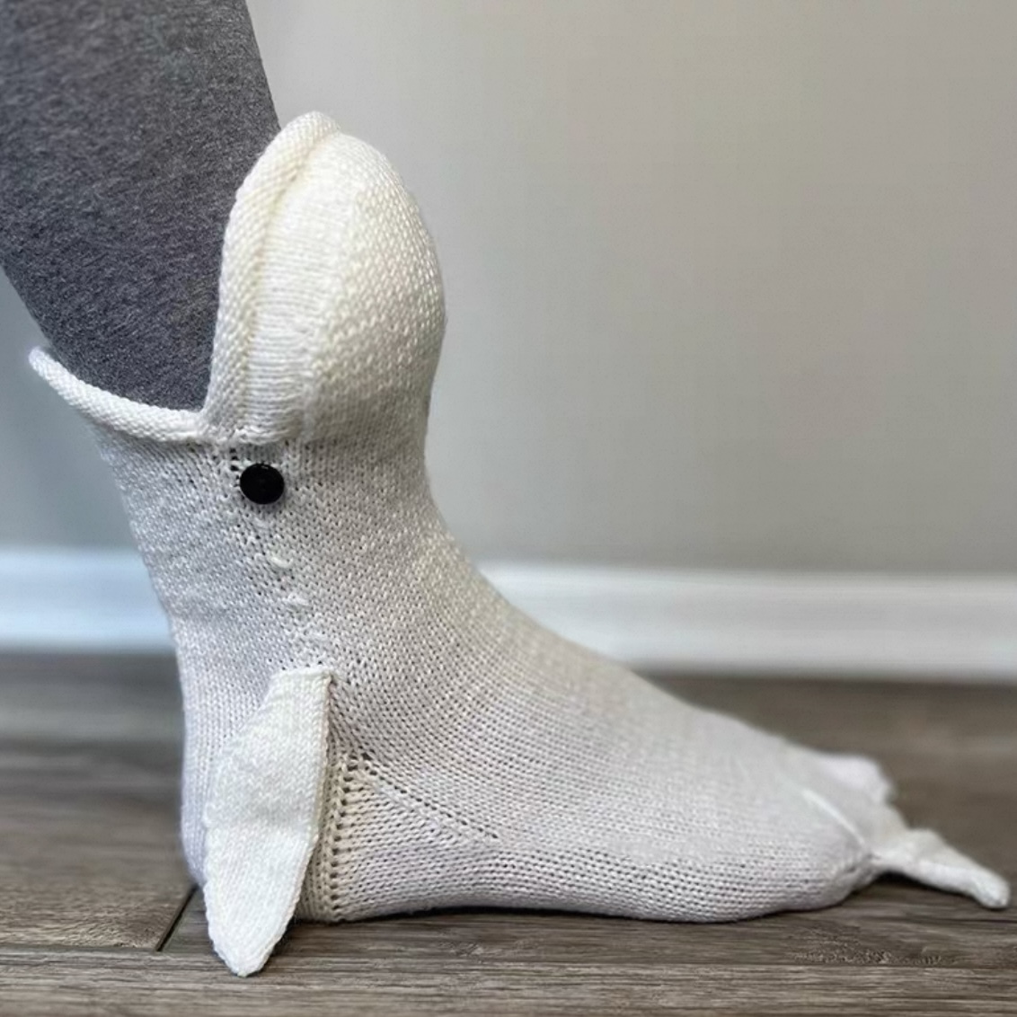 Funny Animal Knitted Socks Cute Husky & Animal Design Cozy Winter Socks Perfect Gift for Family for Friends