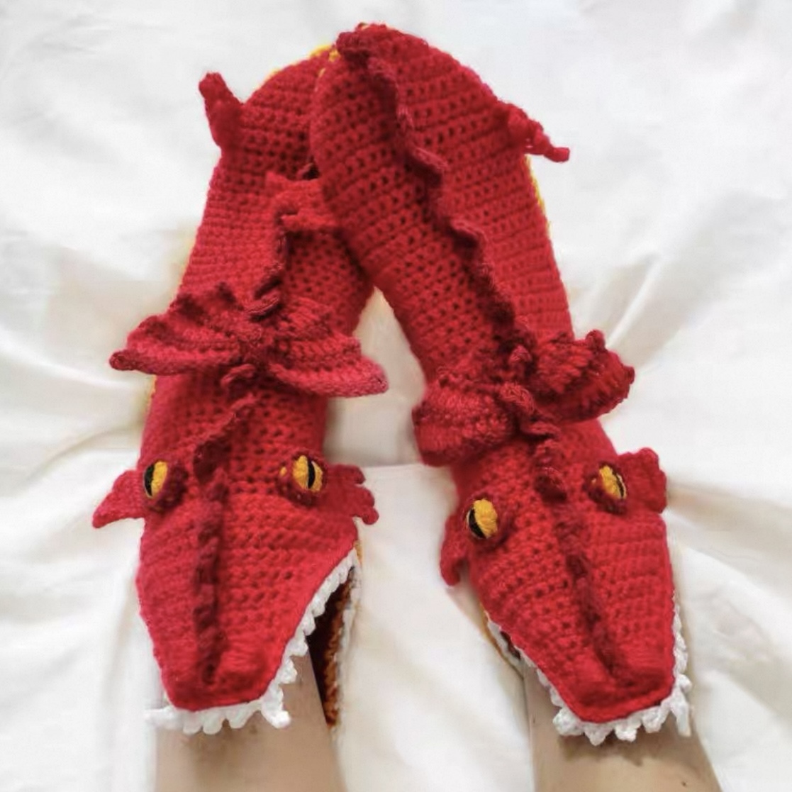 Funny Animal Knitted Socks Cute Husky & Animal Design Cozy Winter Socks Perfect Gift for Family for Friends