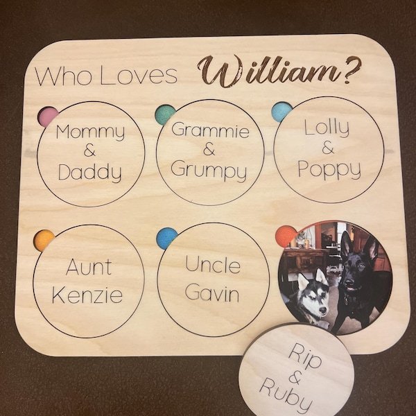 Personalized Photo Puzzle for Baby