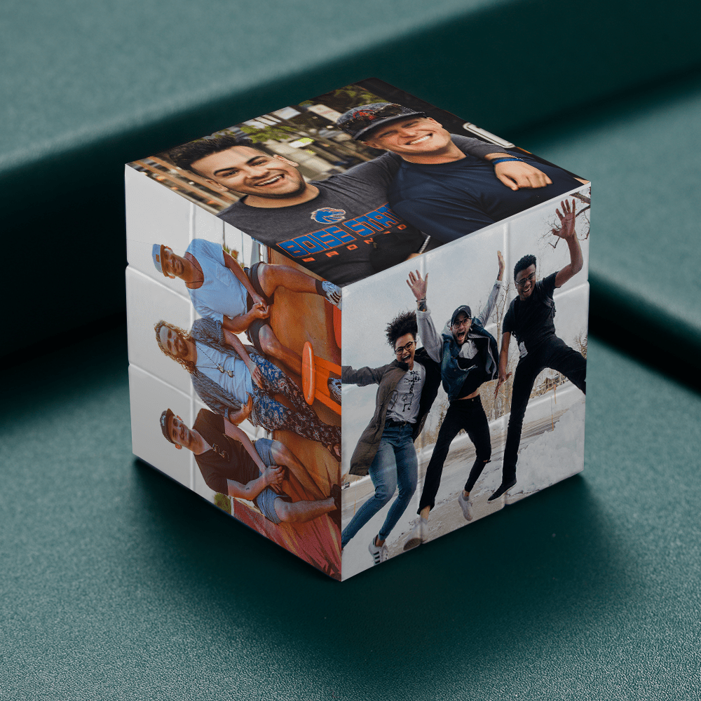 Presente De Aniversário Para Melhor Amigo: Cubo Mágico Personalizado Para Amigos - CustWitPT