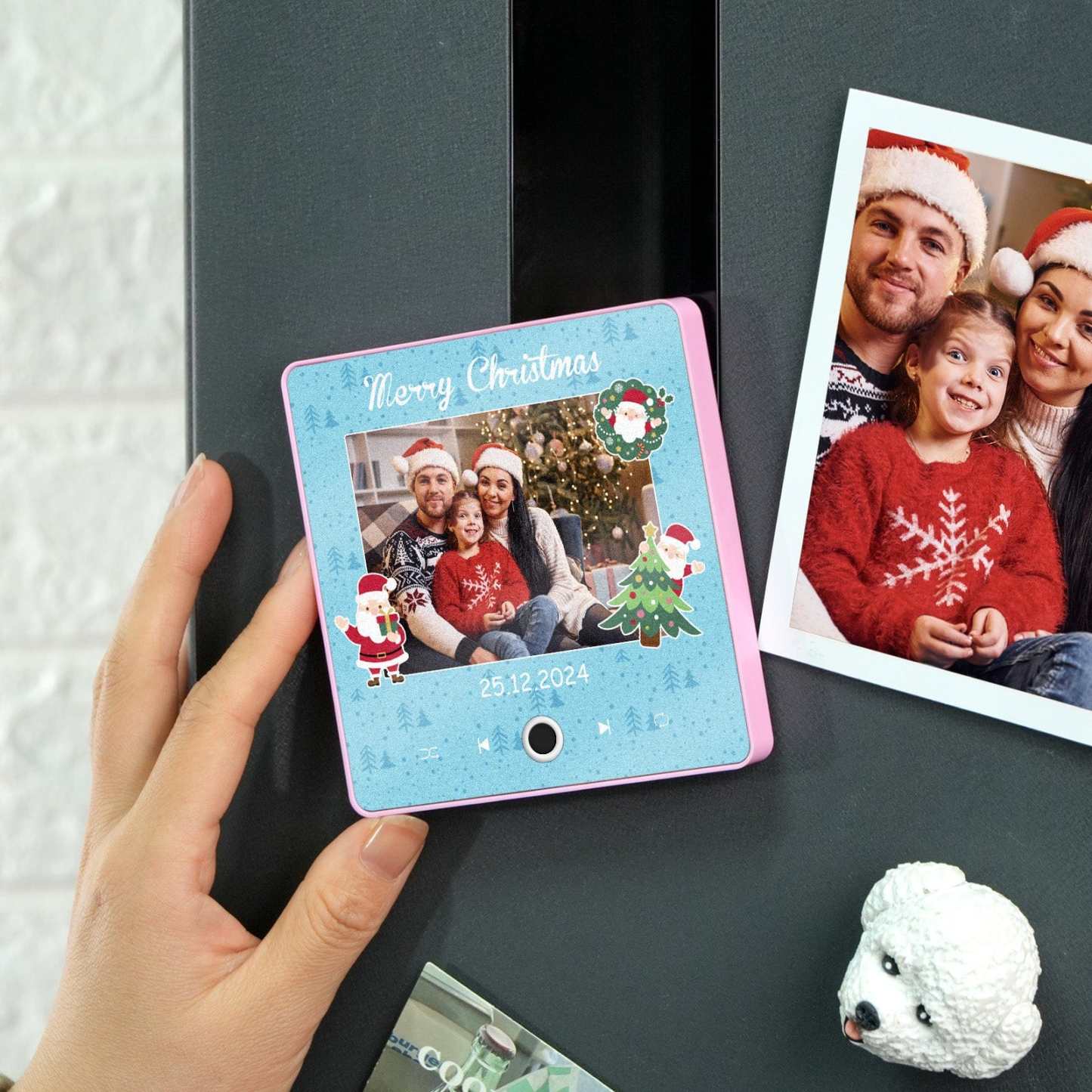 Customized Music Fridge Magnet Personalized Fridge Magnet With Photo for Creative Christmas Gift