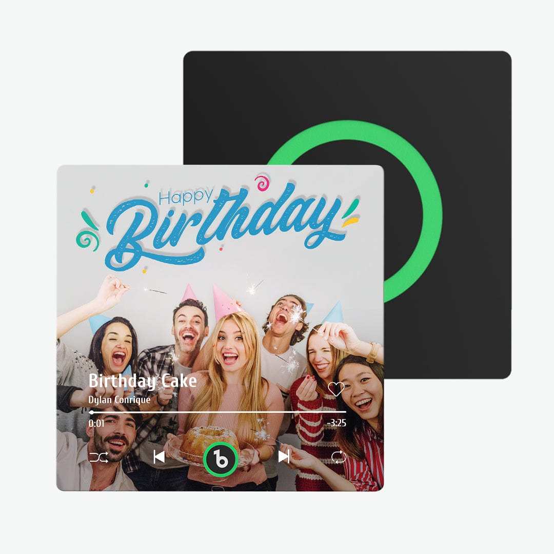 Ímã De Geladeira Musical Personalizado, Novo, Atualização 4.0, Moldura Colorida, Álbum, Ímã De Geladeira, Adesivo De Parede Com Foto, Movimento Musical Que Pode Ser Tocado, Presente De Aniversário Para Festa - CustWitPT