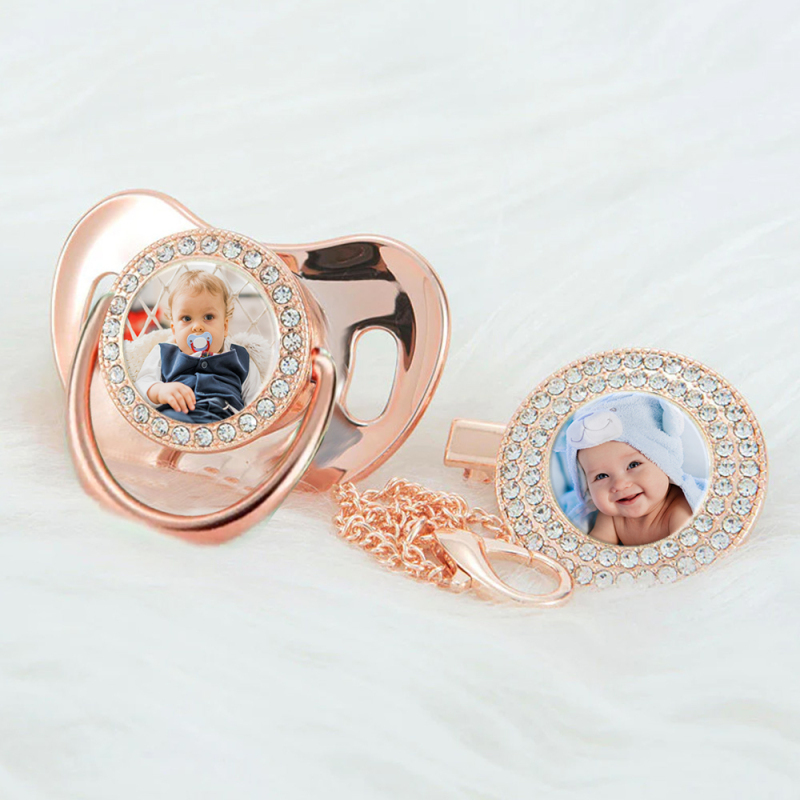 Personalized Name Exquisite Handmade Pacifier Gift for Your Little One