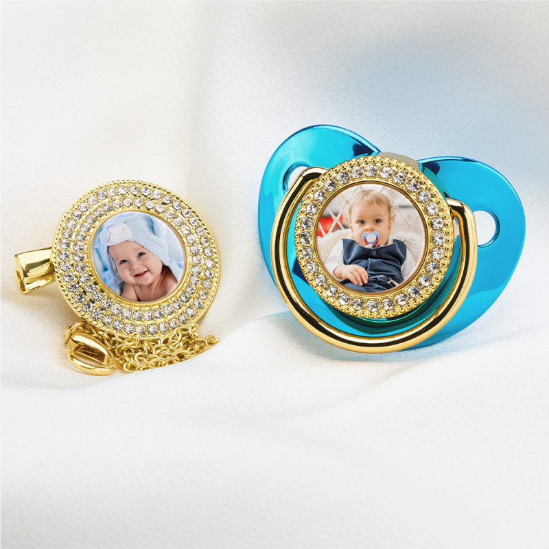 Personalized Name Exquisite Handmade Pacifier Gift for Your Little One