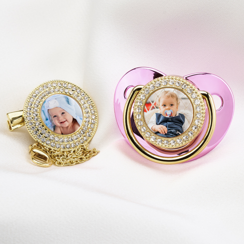 Personalized Name Exquisite Handmade Pacifier Gift for Your Little One