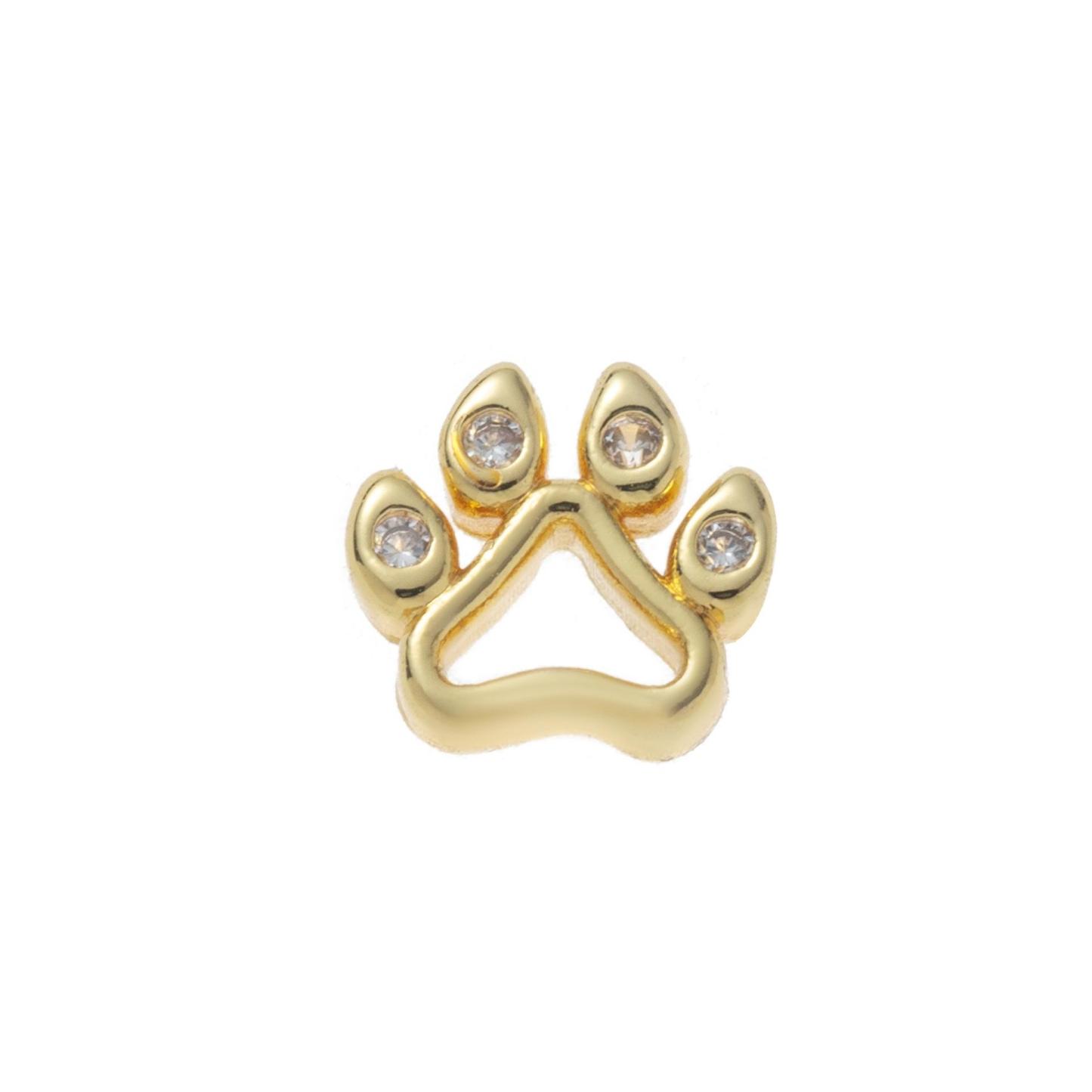 DIY Box Necklace Accessory - Dog Paw