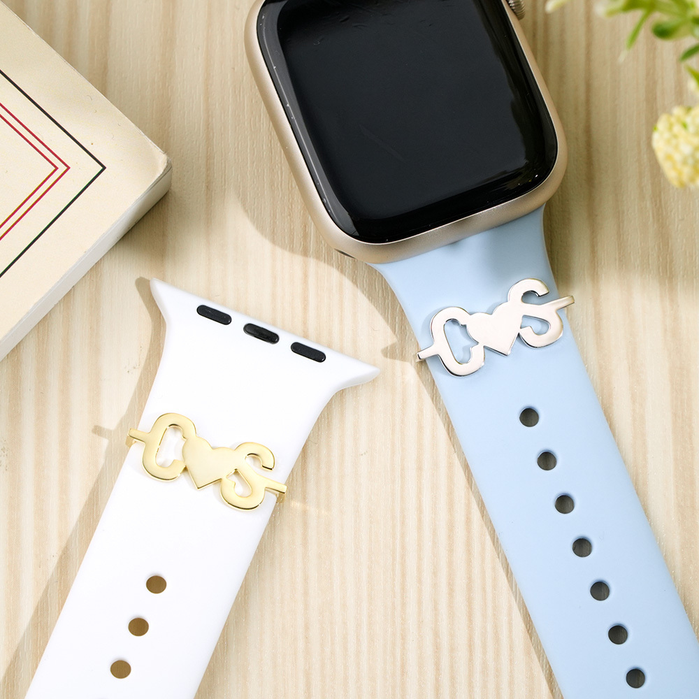 Pulseira De Relógio Personalizada, Joia De Relógio Com Inicial Personalizada - CustWitPT