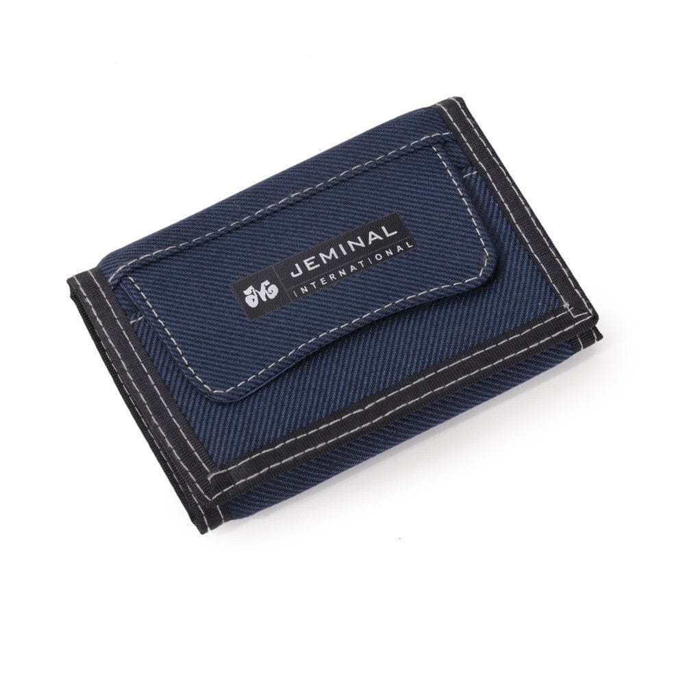 Carteira De Nylon Tripla Com Fecho De Velcro, Presente De Aniversário Para Ele, 4 Cores - CustWitPT