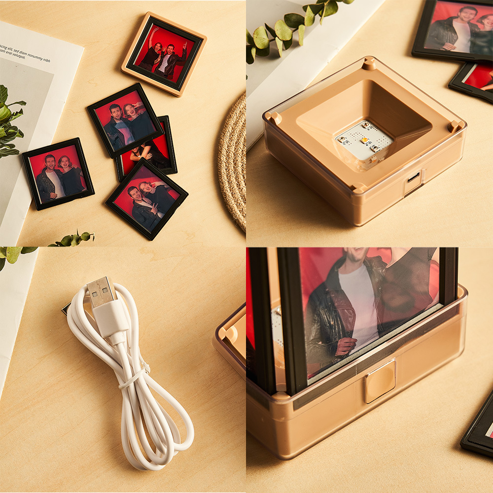 Fotos Personalizadas, Luz Noturna, Filme, Lâmpada De Humor Para Família, Casais, Namorada, Presente Especial - CustWitPT