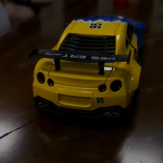 Despertador Hipercarro Com Som De Motor, Efeito De Escape E Luzes Led – Presente De Mesa Para Amantes De Carros