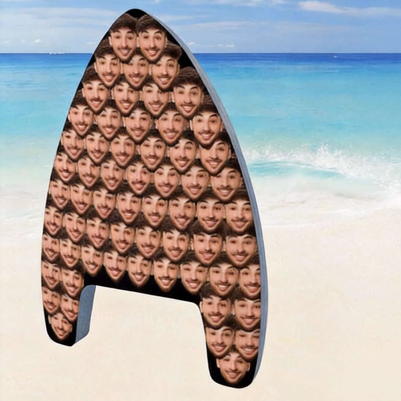 Kickboard De Natação Facial Com Foto Personalizada, Auxílio De Natação Infantil Personalizado - CustWitPT