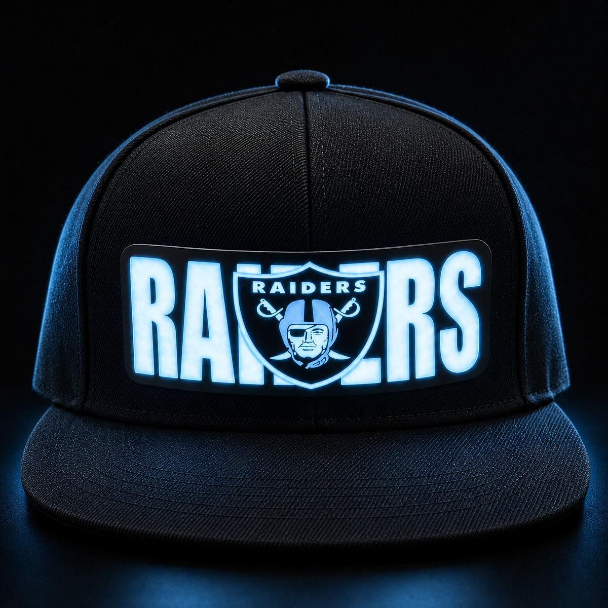 Football Fan LED Light-Up Snapback Cap