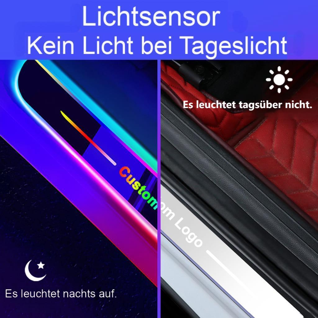 Personalisierte LED-Autotürbeleuchtung mit Wunschtext – Originelles Geschenk zum Geburtstag