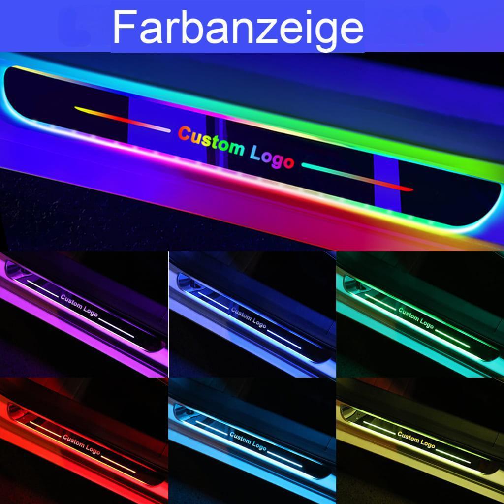 Personalisierte LED-Autotürbeleuchtung mit Wunschtext – Originelles Geschenk zum Geburtstag