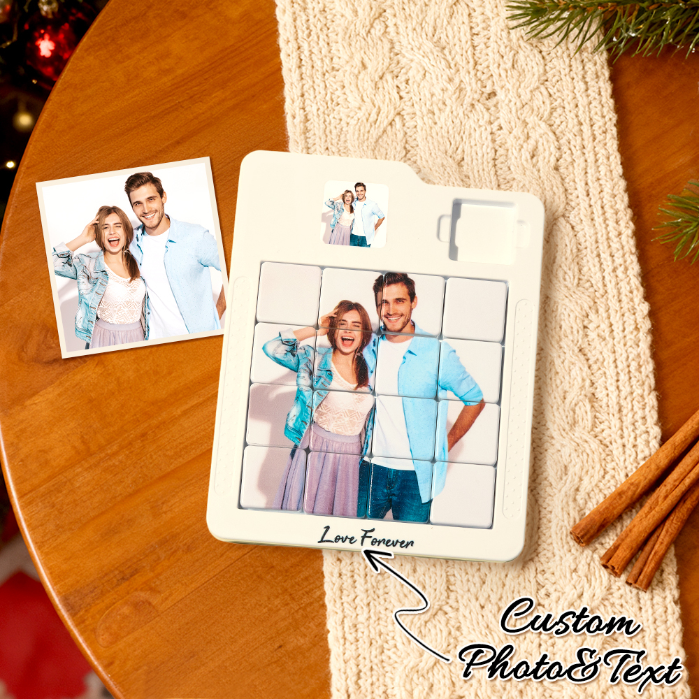 Personalisierbares Foto-Schiebepuzzle – Individuelles Geschenk mit eigenem Bild