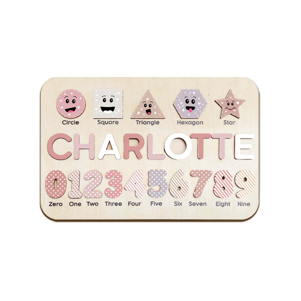 Personalisiertes Namenspuzzle Aus Holz – Ein Ideales Spielzeug Für Babys - CustWitDE