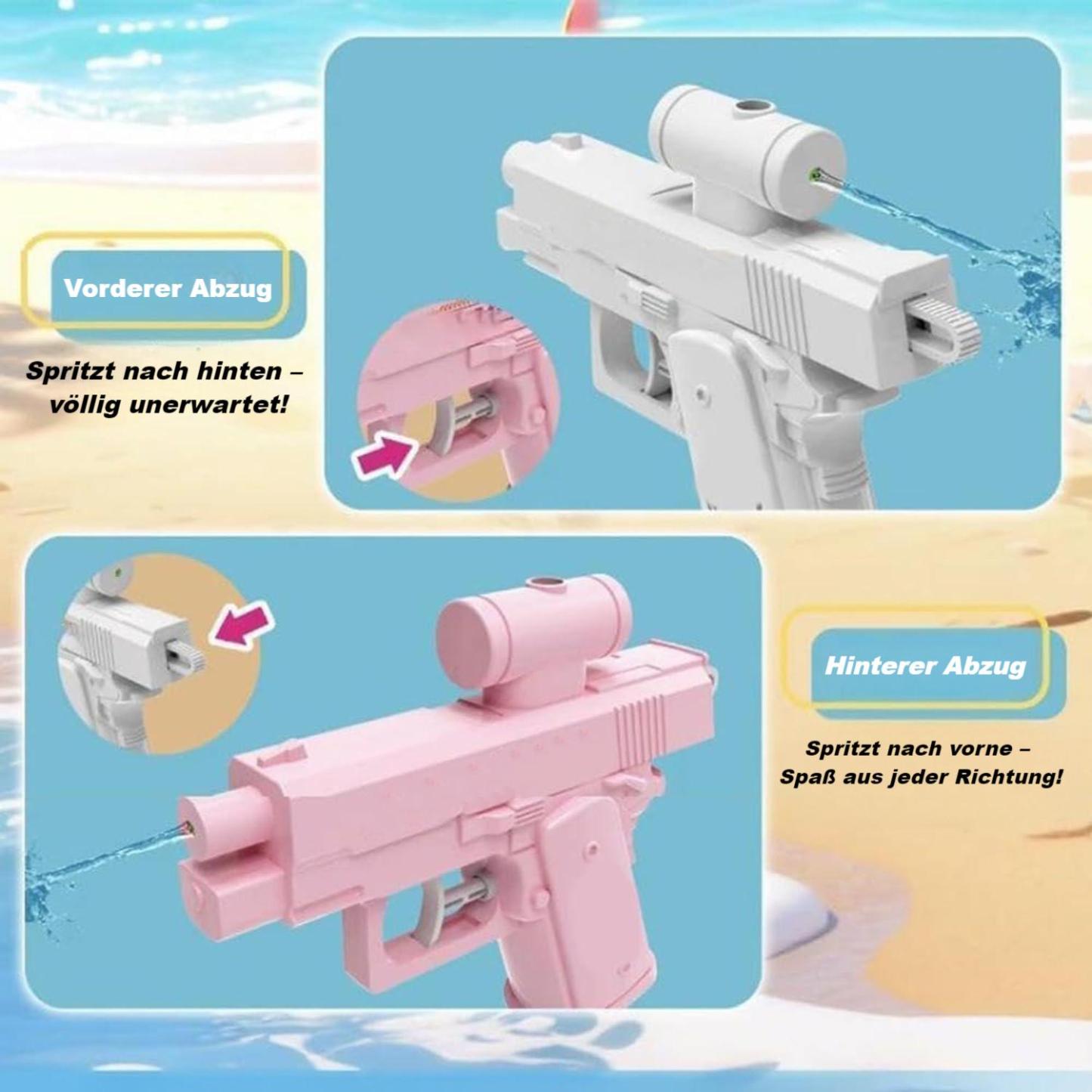 Streich-Wasserpistole mit Doppeldüse – Lustiges Neuheitsspielzeug für Sommer & Partys