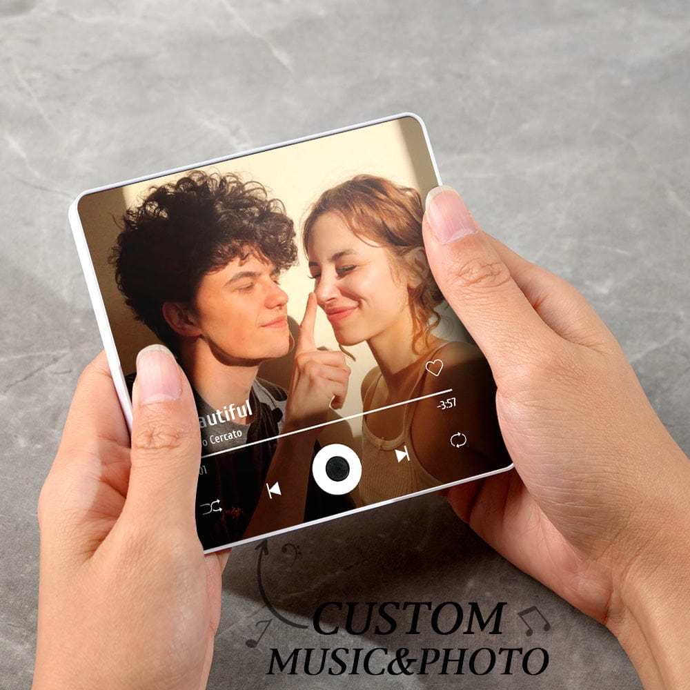 Personalized Photo Album Fridge Magnet Music Wall Photo Sticker Music Movement That Can Be Played Without Cell Phone