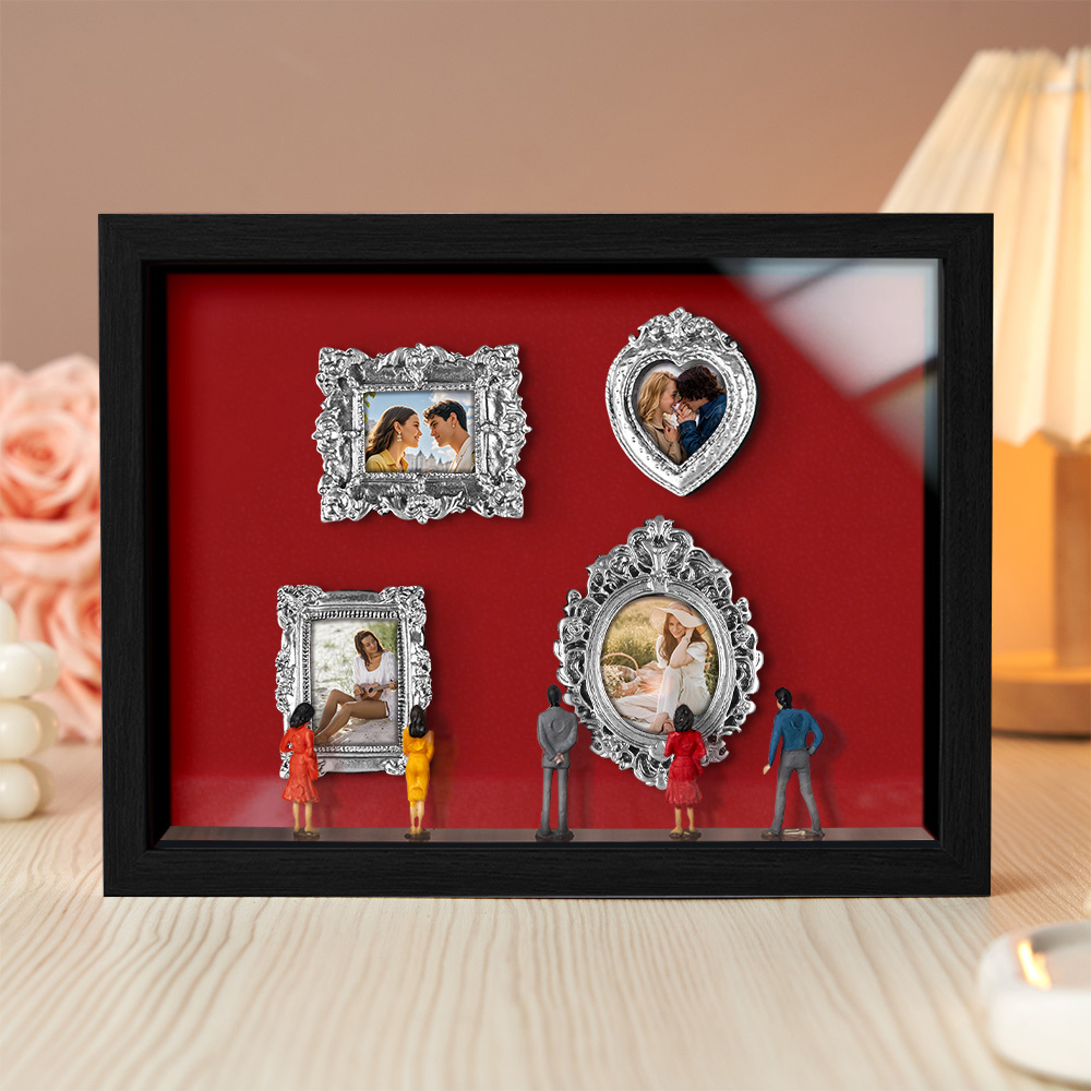 Museum of Us Mini Museum Shadow Box | Baroque Vintage Photo Decor