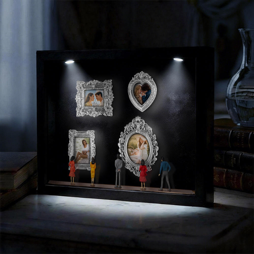 Museum of Us Mini Museum Shadow Box | Baroque Vintage Photo Decor
