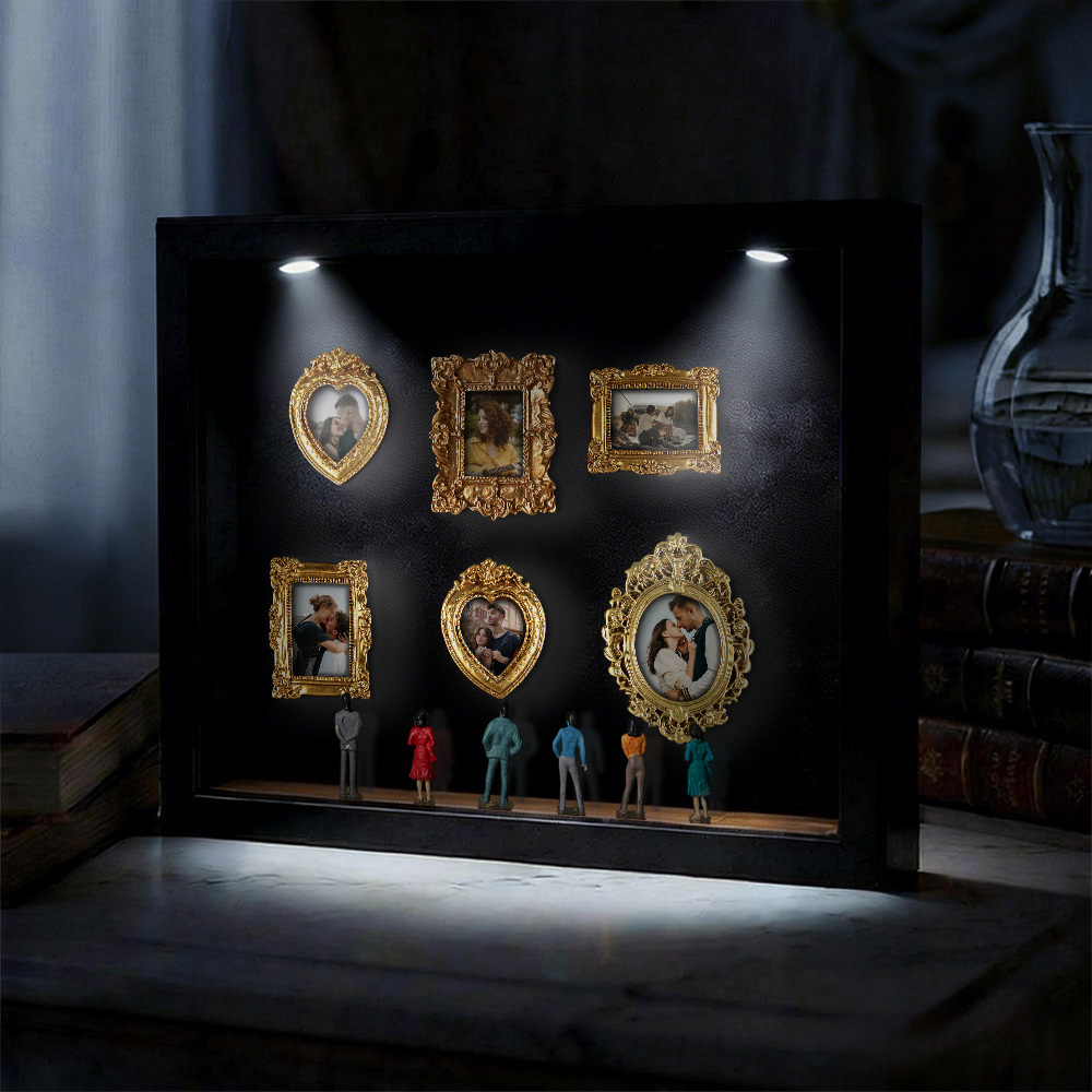 Museum of Us Mini Museum Shadow Box | Baroque Vintage Photo Decor