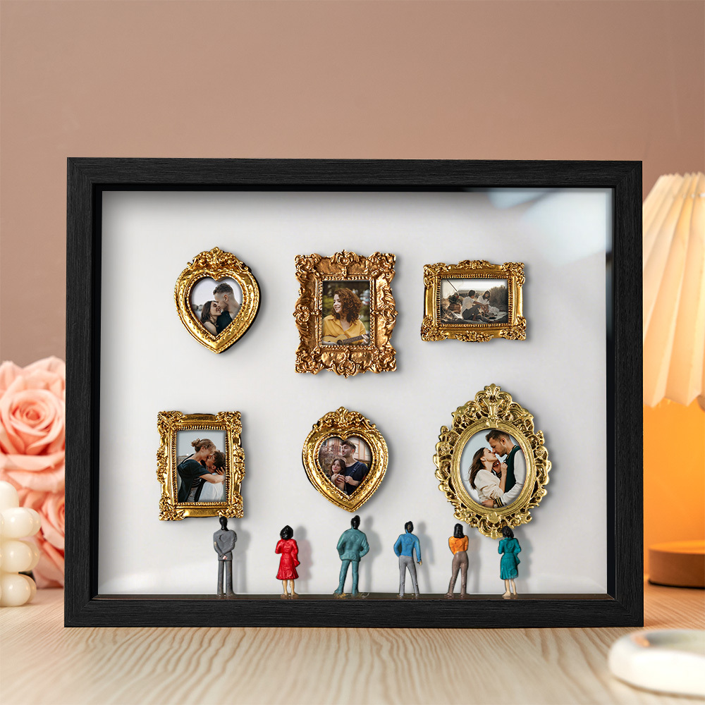 Museum of Us Mini Museum Shadow Box | Baroque Vintage Photo Decor