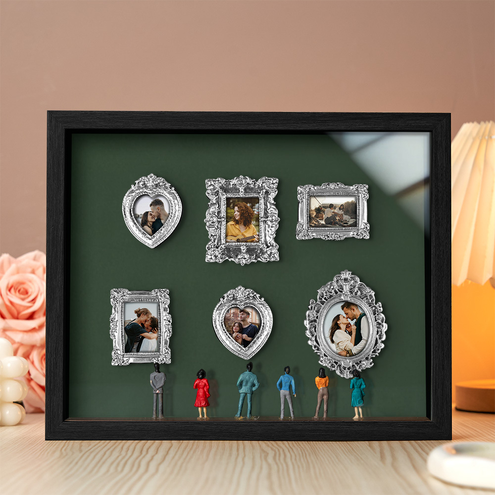 Museum of Us Mini Museum Shadow Box | Baroque Vintage Photo Decor
