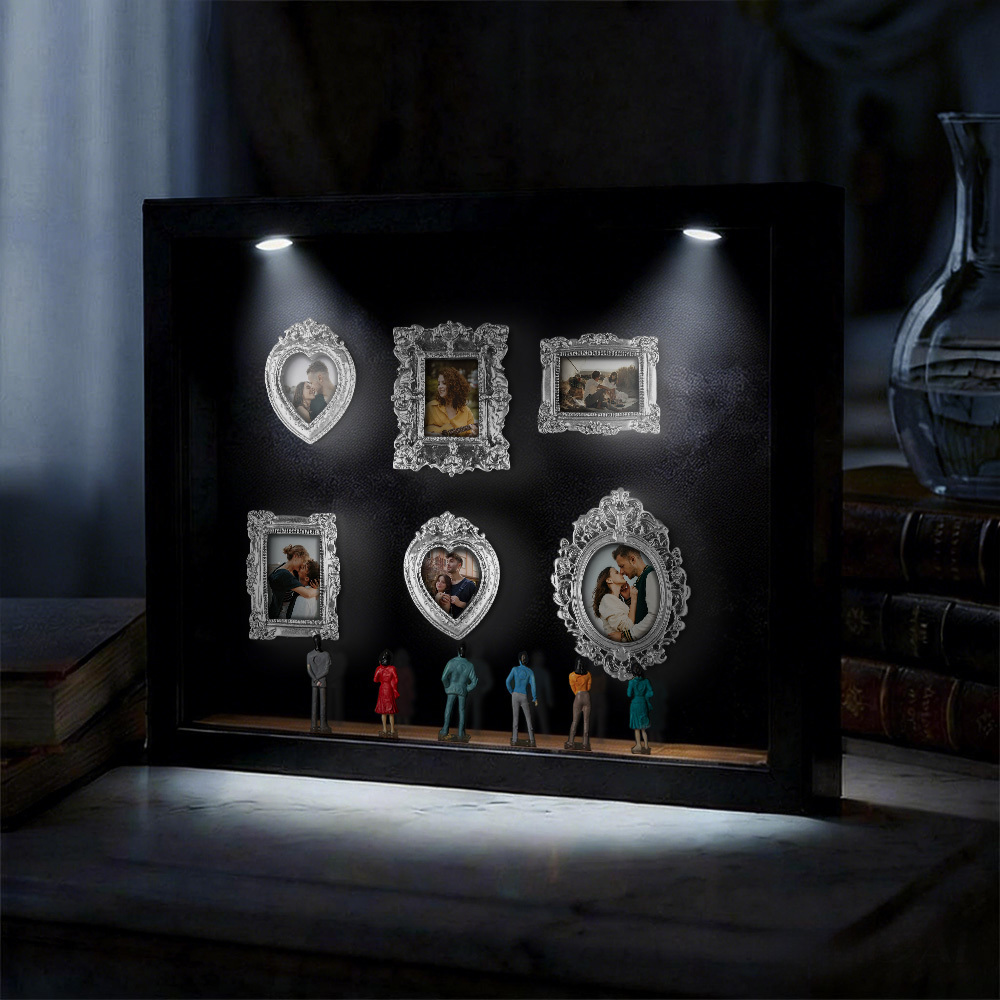 Museum of Us Mini Museum Shadow Box | Baroque Vintage Photo Decor