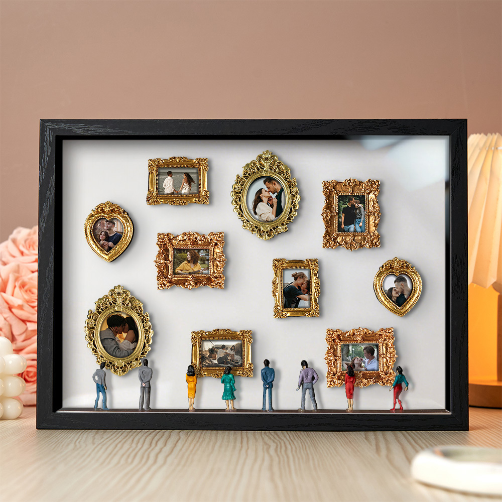 Museum of Us Mini Museum Shadow Box | Baroque Vintage Photo Decor