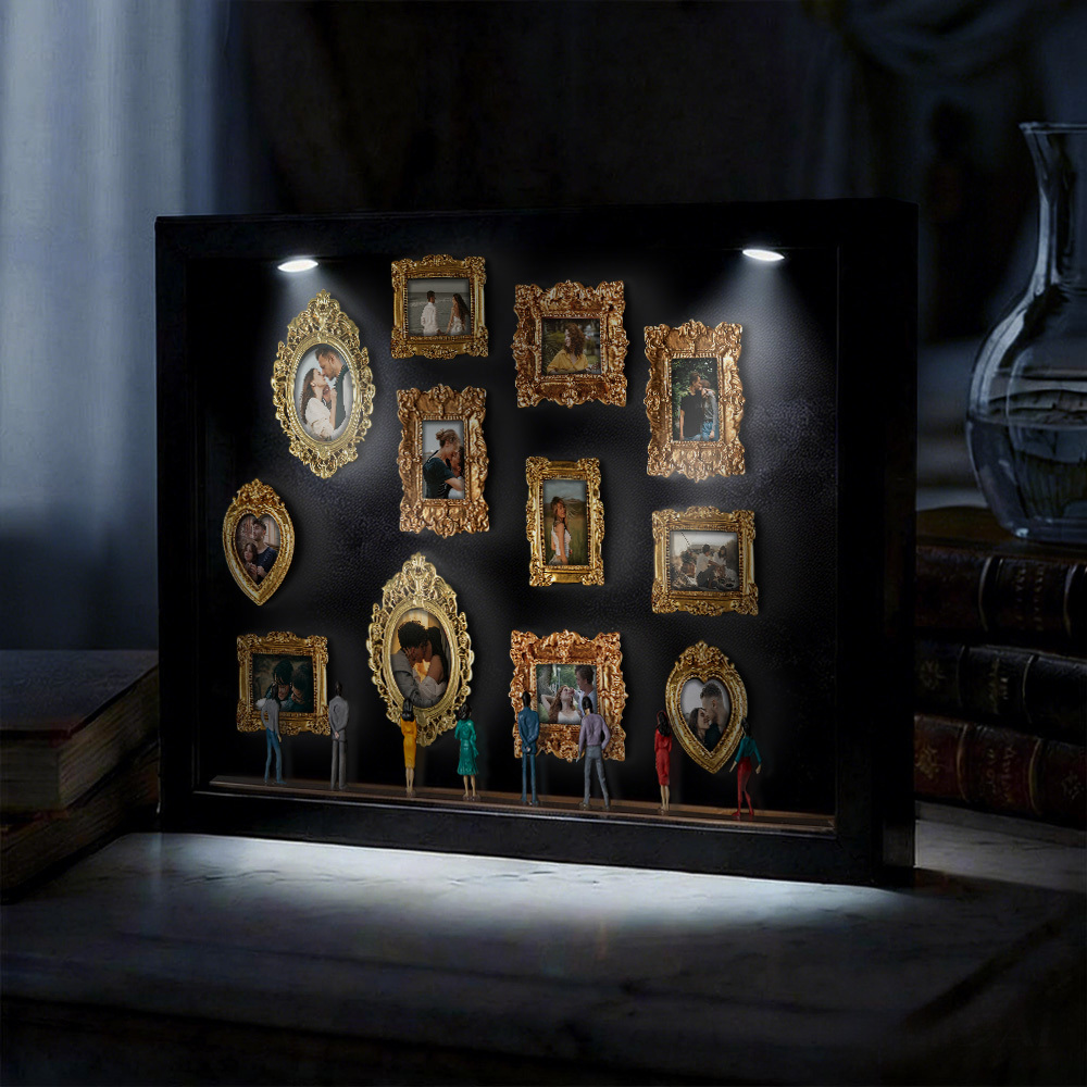 Museum of Us Mini Museum Shadow Box | Baroque Vintage Photo Decor