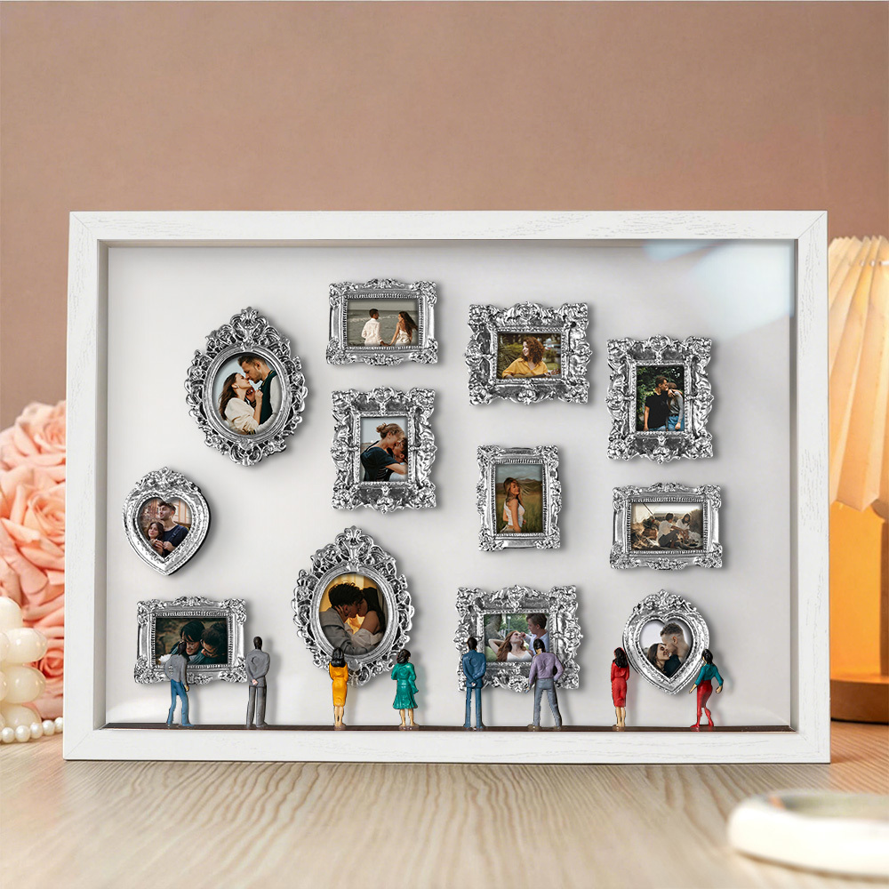 Museum of Us Mini Museum Shadow Box | Baroque Vintage Photo Decor