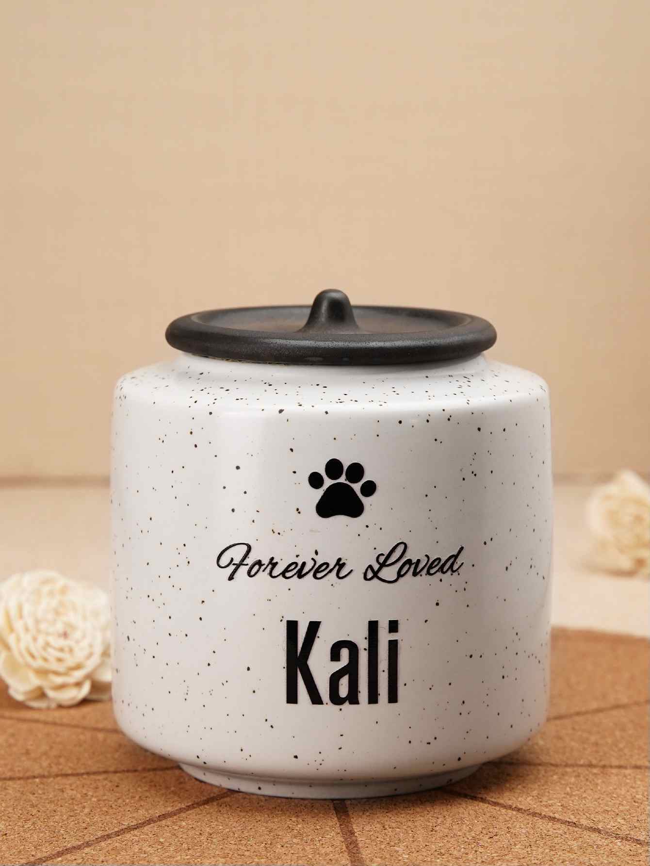Personalisiertes Urne für Haustiere – Individuelle Gedenkdose mit Namensgravur
