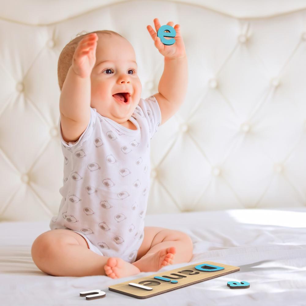 Personalisierte Namenspuzzles – Individuell Gestaltete Holzpuzzles Als Lerngeschenke Für Kleinkinder - CustWitDE