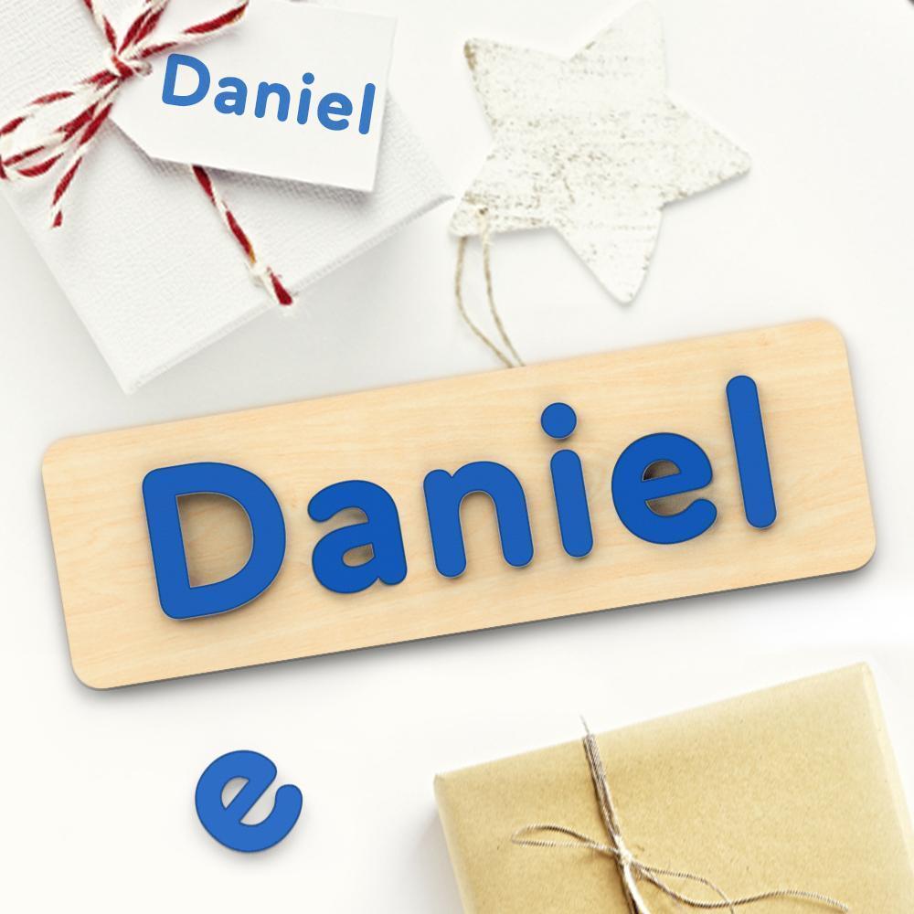 Personalisierte Namenspuzzles – Individuell Gestaltete Holzpuzzles Als Lerngeschenke Für Kleinkinder - CustWitDE