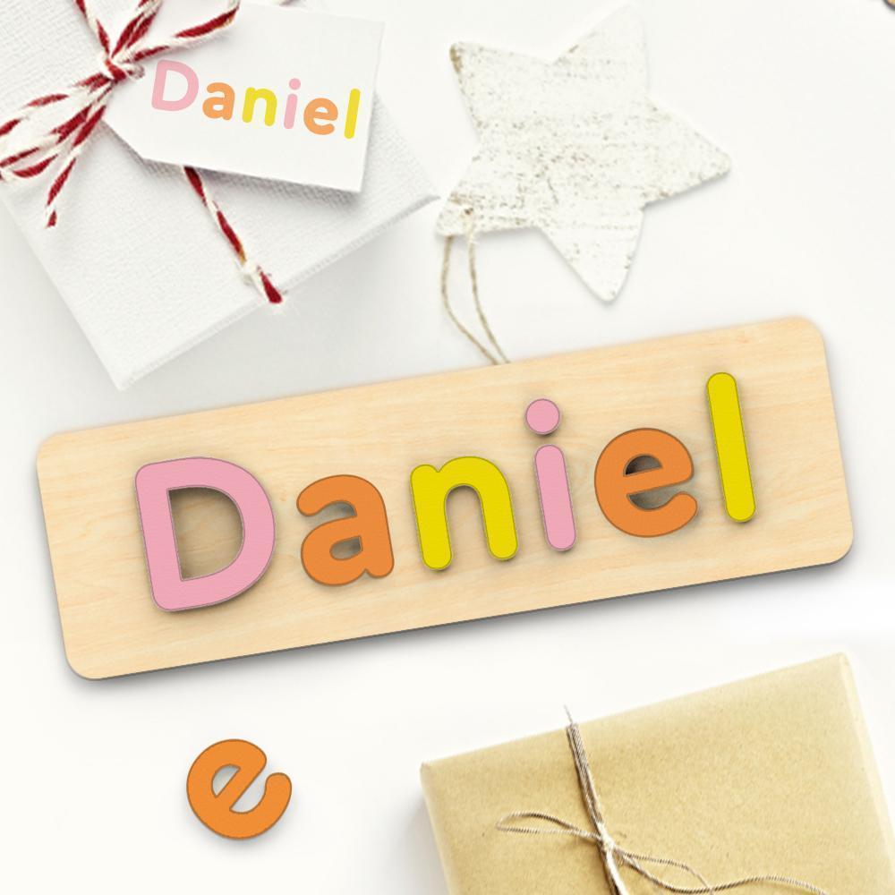 Personalisierte Namenspuzzles – Individuell Gestaltete Holzpuzzles Als Lerngeschenke Für Kleinkinder - CustWitDE