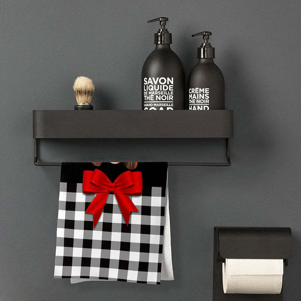 Benutzerdefinierte Gesicht Schleife Strandtuch Personalisierte Foto Strandtuch Lustiges Geschenk - CustWitDE