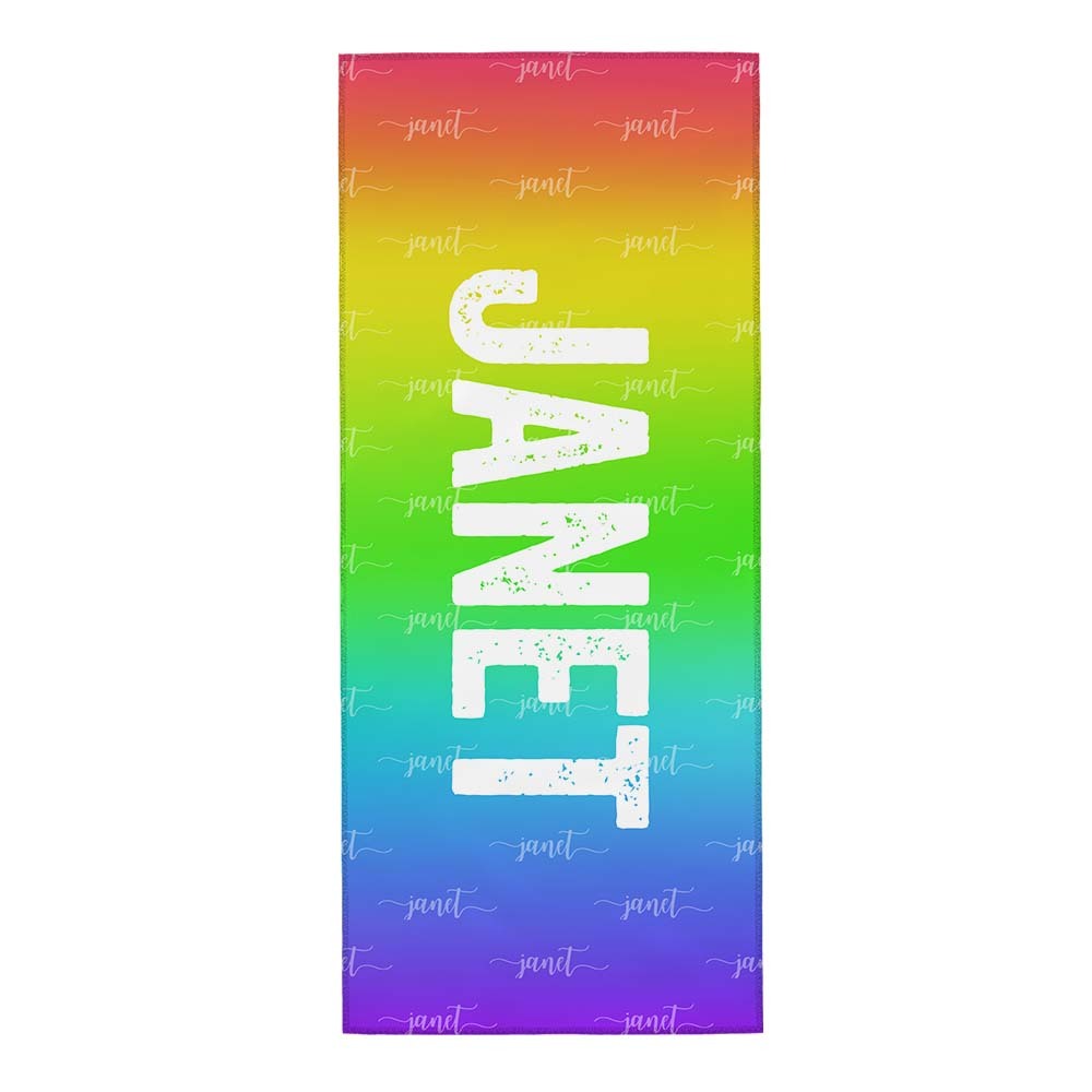 Benutzerdefiniertes Buntes Strandtuch Personalisiertes Foto-strandtuch Besonderes Geschenk - CustWitDE