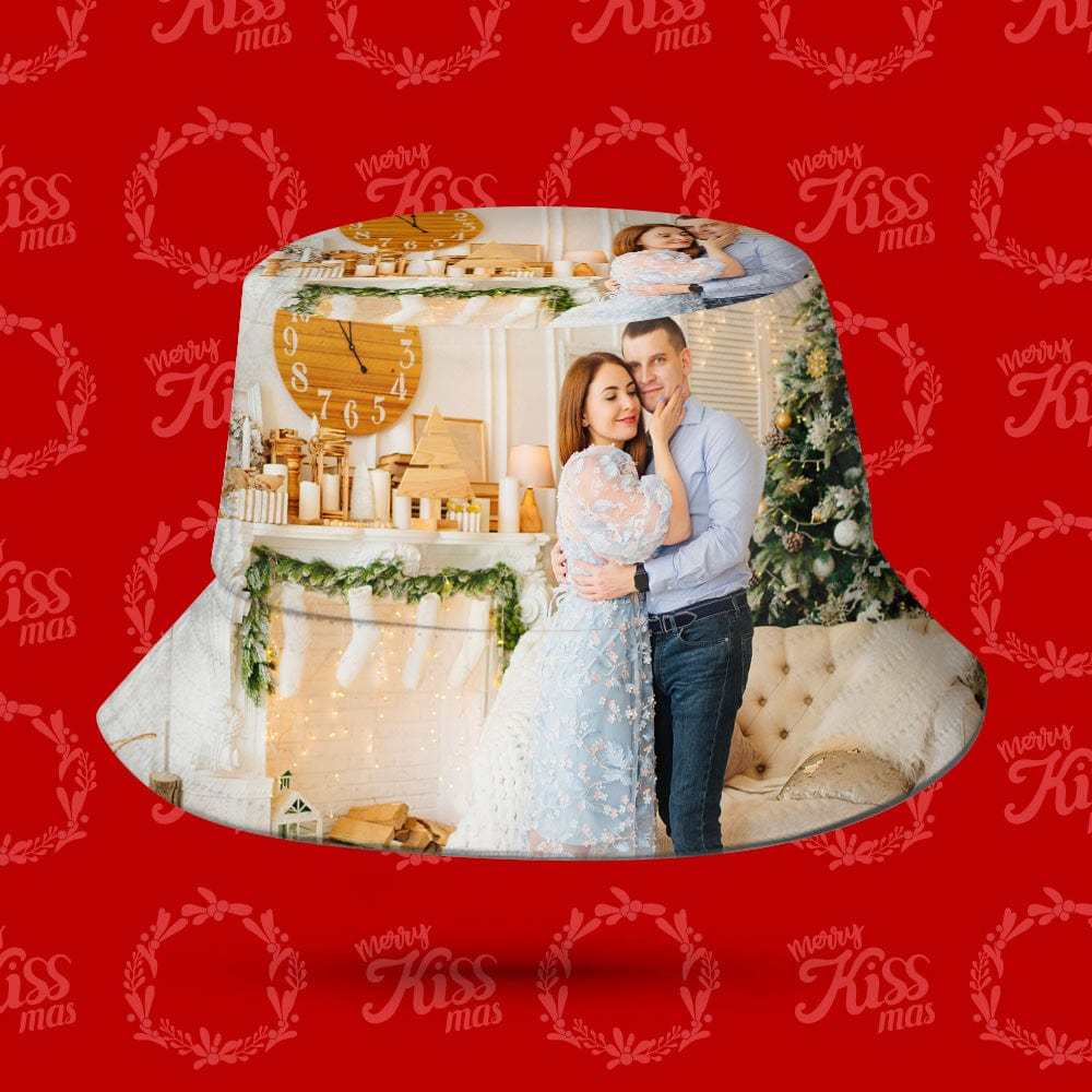 Benutzerdefinierter Bucket Hat Angelhut Herren Bucket Hat Weihnachtsgeschenke - CustWitDE