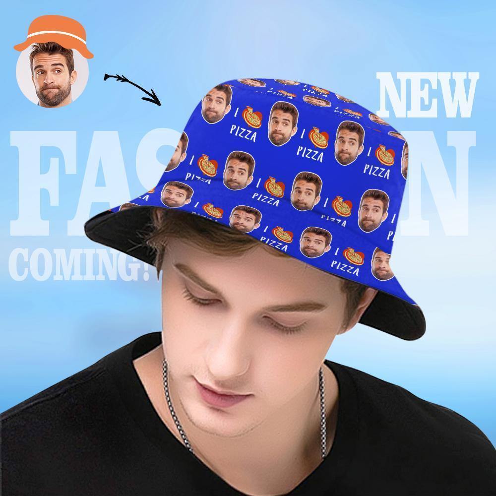 Benutzerdefinierter Bucket Hat Personalisierte Fotohüte Benutzerdefinierte Bedruckte Hüte Sommergeschenke - CustWitDE