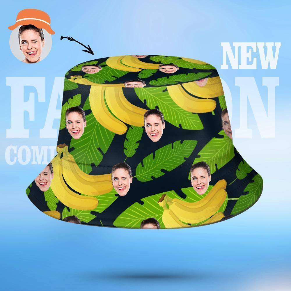 Benutzerdefinierter Bucket Hat Personalisierte Fotohüte Benutzerdefinierte Bedruckte Hüte Sommergeschenke - CustWitDE