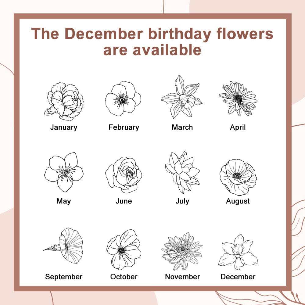 Personalisiertes Dreifach Faltbares Lederportemonnaie Mit Schmetterlings-geburtsblume Und Münzfach, Personalisiertes Muttertagsgeschenk Für Die Frau - CustWitDE