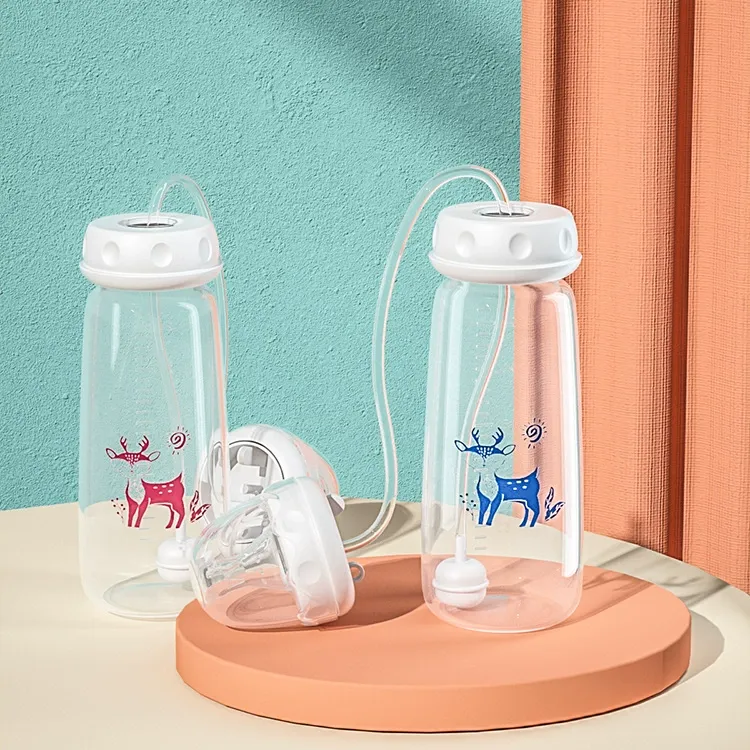 240 Ml Freihändige Babyflasche Mit Standardhals – Selbstfütterungsflasche Für Neugeborene Und Kleinkinder (5,8 X 14,7 Cm) - CustWitDE