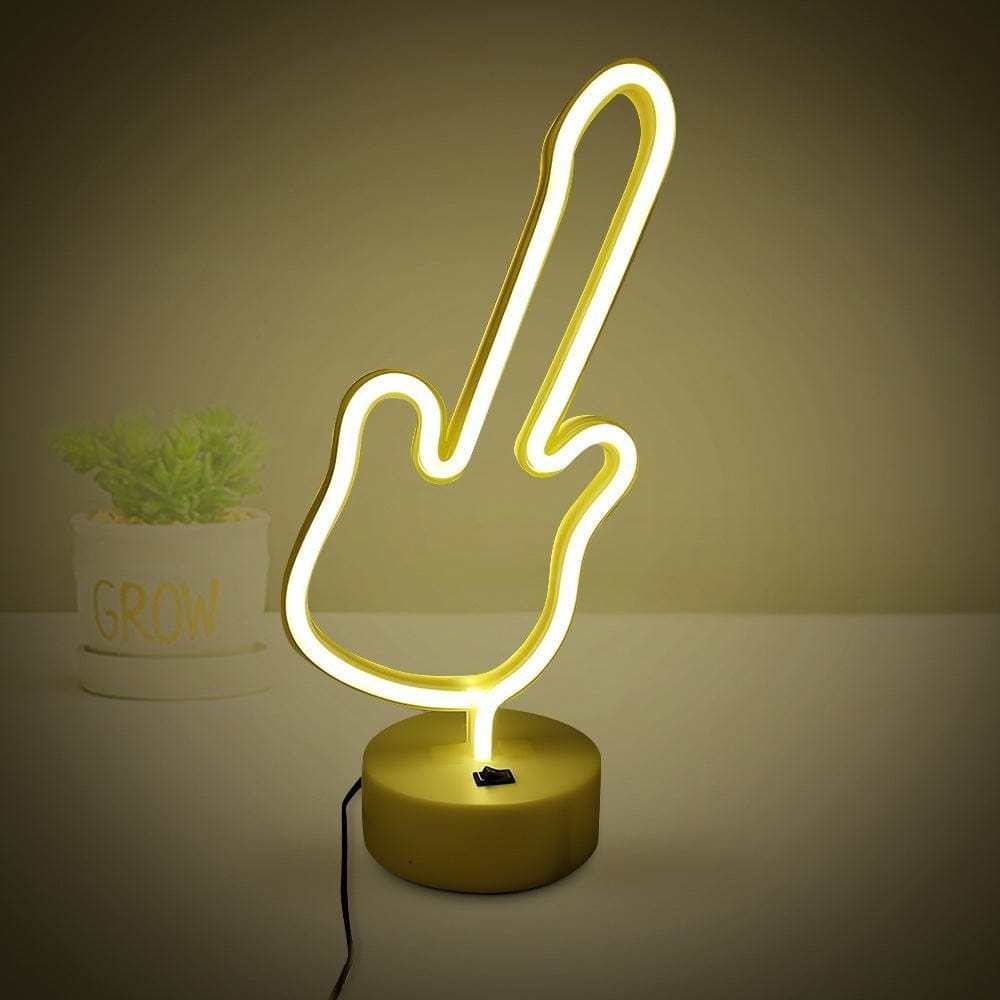 Neon-led-leuchten In Form Einer Musiknote, Geschenk Für Musikliebhaber - CustWitDE